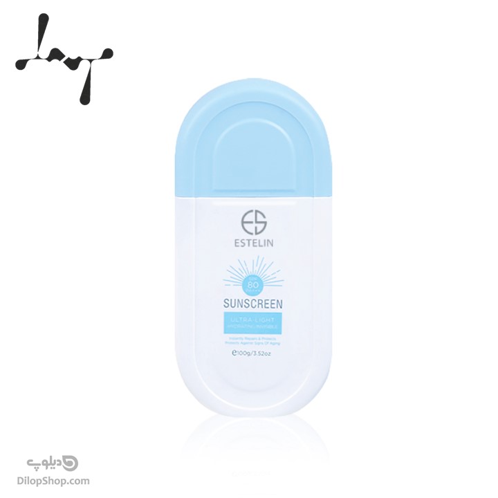 4 کرم ضد آفتاب بیرنگ دارای 80 SPF مناسب انواع پوست حجم 100 میلی لیتر استلین