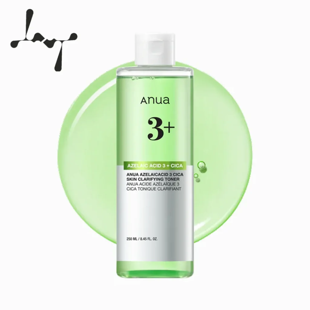 تونر شفاف کننده پوست آزلائیک 3 سیکا حجم 250 میلی لیتر