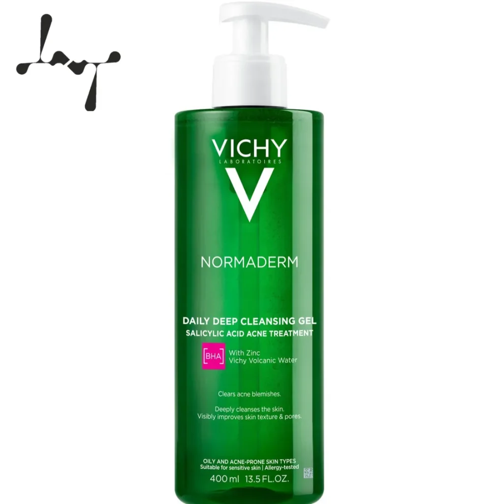 ژل شستشوی صورت مدل Normaderm مناسب پوست چرب