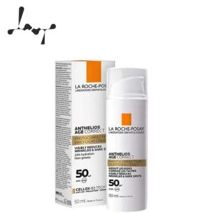 ضدآفتاب ضدچروک و ضدلک حاوی هیالورونیک حجم 50 میلی لیتر لاروش پوزای