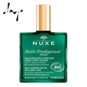 روغن مو و بدن شاین دار مدل Huile Prodigieuse Neroli حجم 100 میلی لیتر