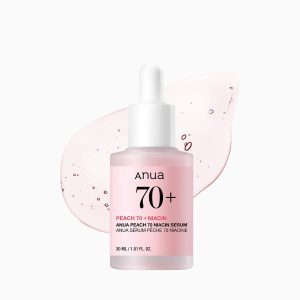 سرم روشن کننده و ضد التهاب نیاسین و هلو 70% آنوا