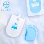 ضد آفتاب بدون رنگ بر پایه آب ESTELIN آبی - Image 2
