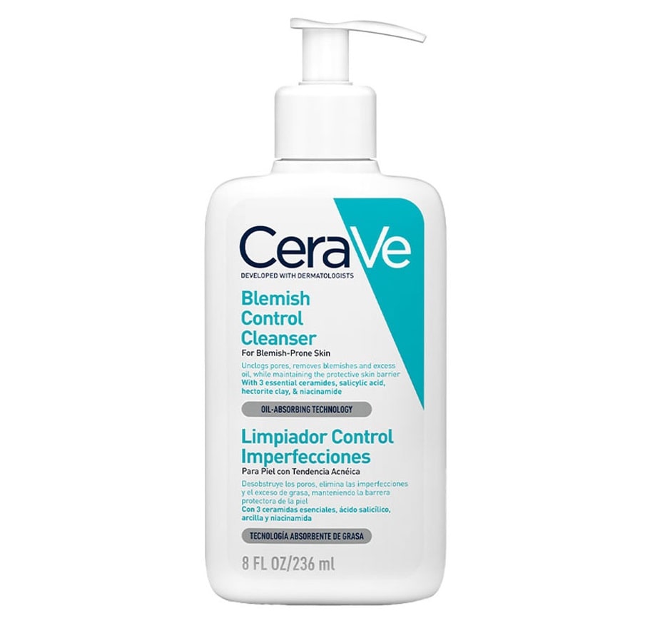 Blemish-Control-Cleanser-for-mild-acne-prone-skin-min ژل شوینده ضدلک و ضد جوش بلمیش کنترل سراوی - Image 1