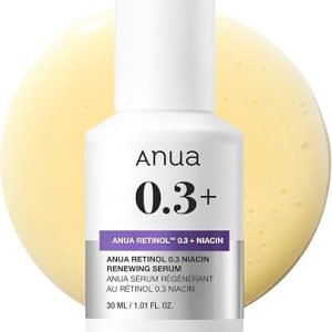 سرم بازسازی کننده ANUA نانو رتینول و نیاسین حجم 30 میلی لیتر