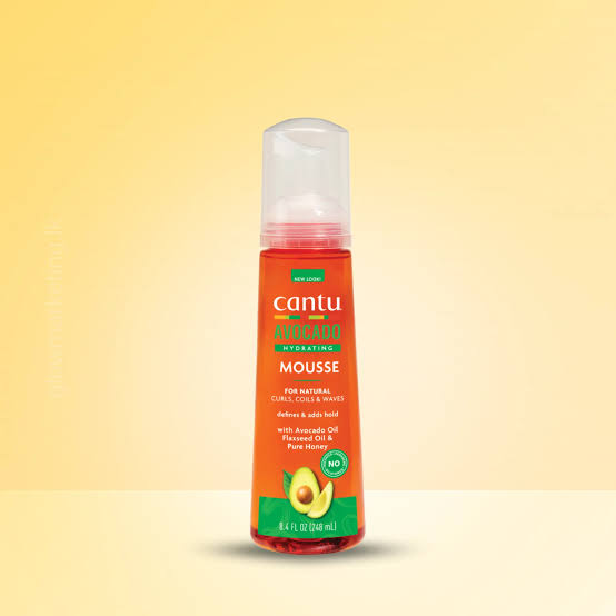 mousse 2 موس آبرسان cantu مدل آووکادو مناسب موهای فر حجم 248 میلی لیتر - Image 1